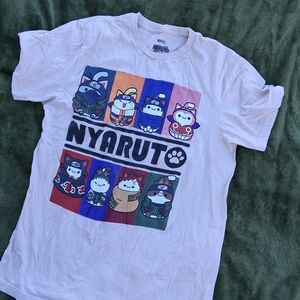 MAD Engine White Nyaruto Kids Tee